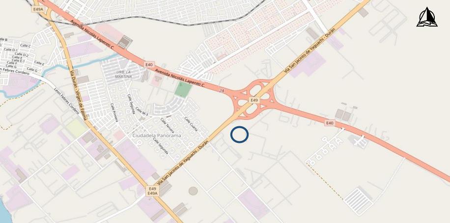 Terreno amplio con excelente frente – 2.866 m² en Las Brisas, Durán LOTE 58